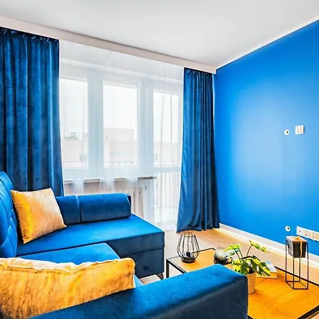 Apartament Hello Bzowa Niebieski *