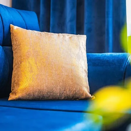 Hello Bzowa Niebieski Lägenhet